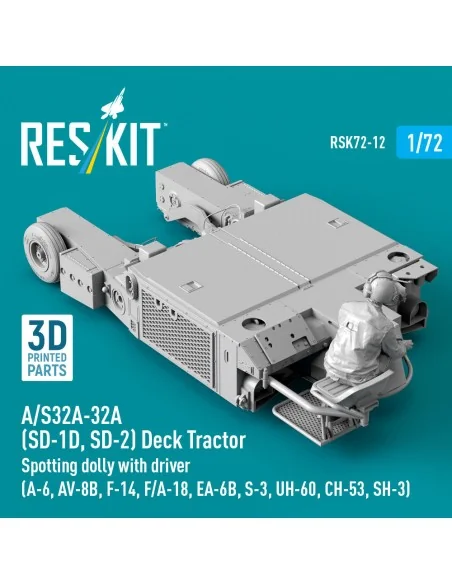 A/S32A-32A (SD-1D, SD-2) Deck Tractor Spotting dolly with driver (A...