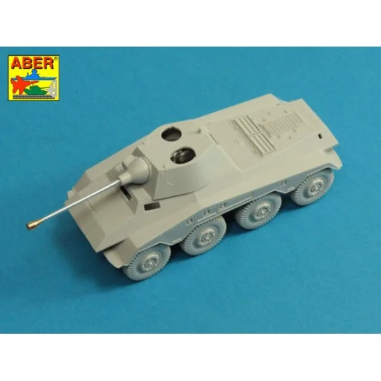 German 50mm KwK39/1 L/60 Barrel for Sd.Kfz.234/2 PUMA, 1/48 - Aber ...