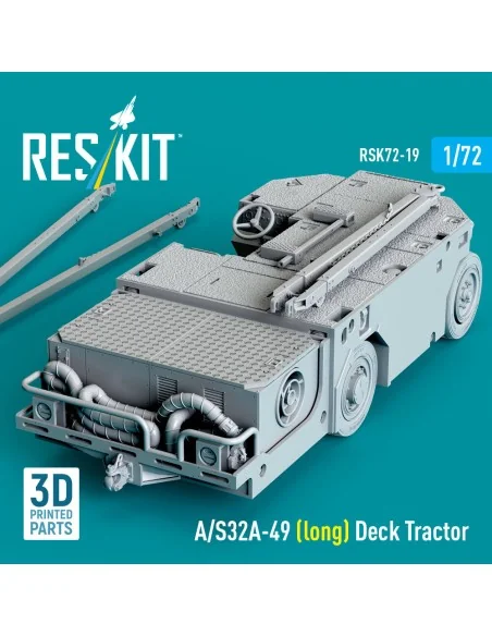 [NO_DESC] A/S32A-49 (long) Deck Tractor (3D Printed model kit), 1/7...