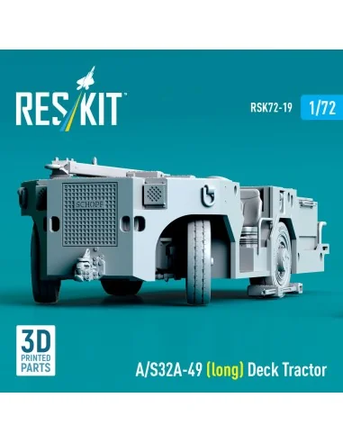 A/S32A-49 (long) Deck Tractor (3D Printed model kit), 1/72 - ResKit...