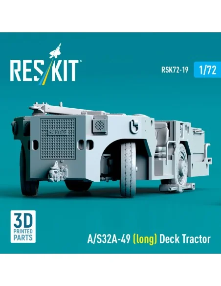 A/S32A-49 (long) Deck Tractor (3D Printed model kit), 1/72 - ResKit...