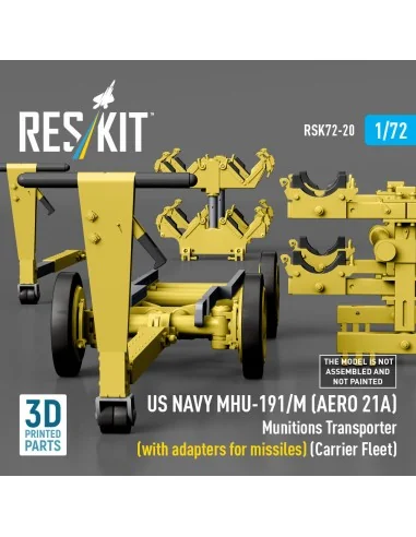 US NAVY MHU-191/M (AERO 21A) Munitions Transporter (with adapters f...