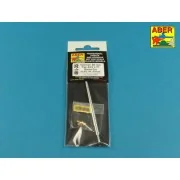 German 88mm Pak 43/2 L/71 barrel for Sd.Kfz.184 Elefant - Aber Mode...