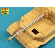 German 88mm Pak 43/2 L/71 barrel for Sd.Kfz.184 Elefant, 1/48 - Abe...