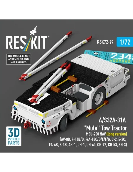 A/S32A-31A Mule Tow Tractor MSU-200 NAV (long version) (AV-8B, F-14...