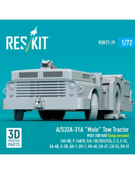 A/S32A-31A Mule Tow Tractor MSU-200 NAV (long version) (AV-8B, F-14...