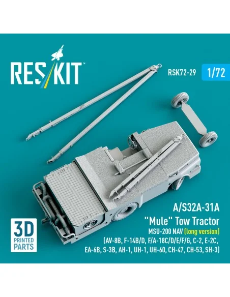 A/S32A-31A Mule Tow Tractor MSU-200 NAV (long version) (AV-8B, F-14...