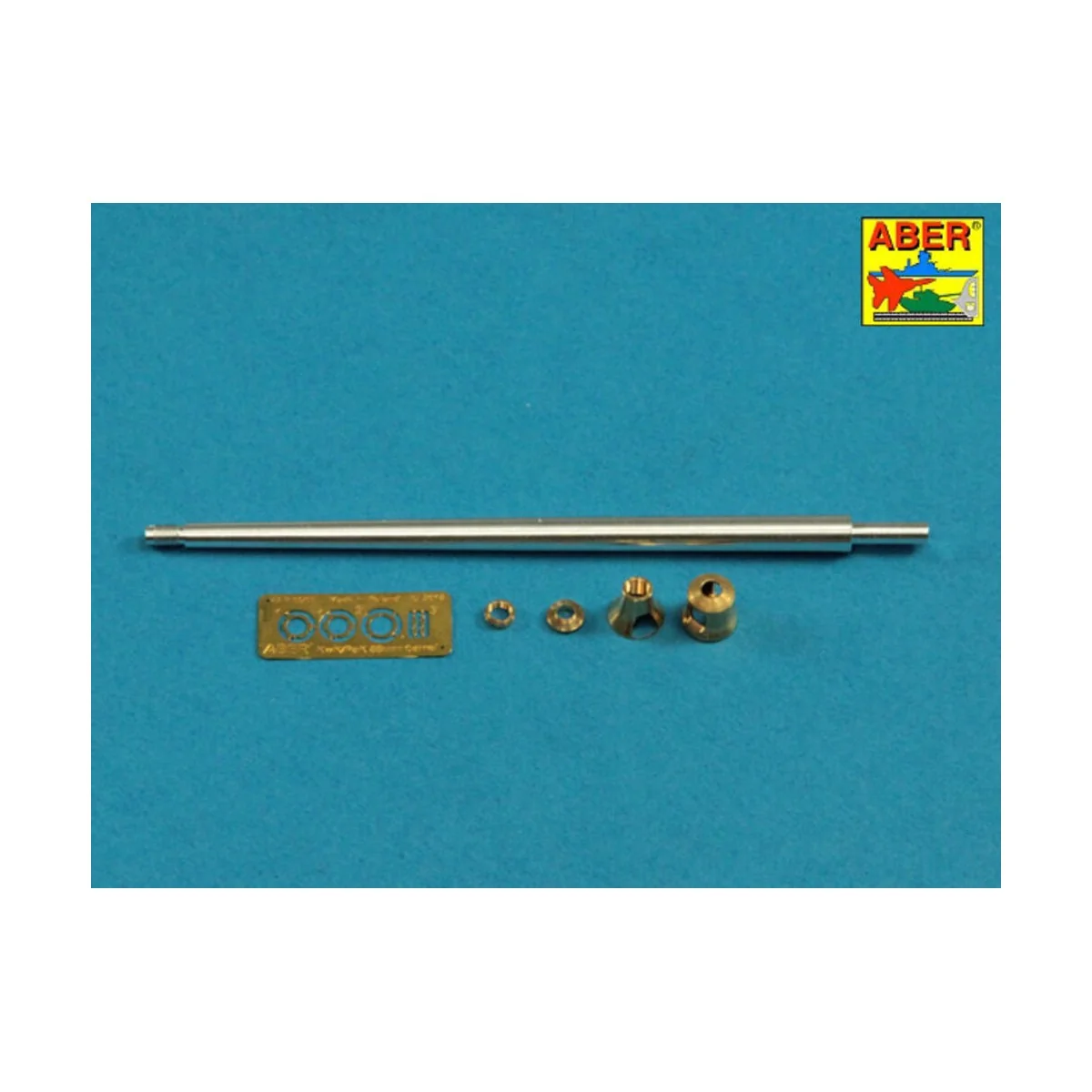 German 88mm Pak 43/2 L/71 barrel for Sd.Kfz.184 Elefant, 1/48 - Abe...