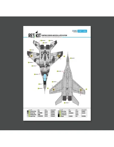 MiG-29 Fulcrum 9-13 (White 57) Digital (Pixel) Ukrainian Air Forces...