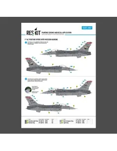F-16C Fighting Vipers (Block 30, 40, 42, 50, 52) with mission marki... 2