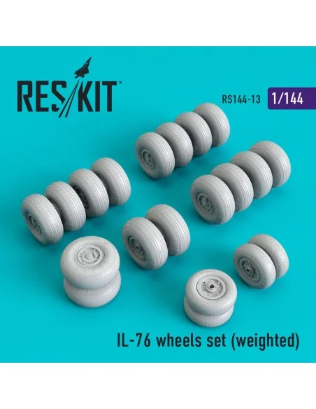 IL-76 wheels set (weighted), 1/144 - ResKit Models RS144-0013