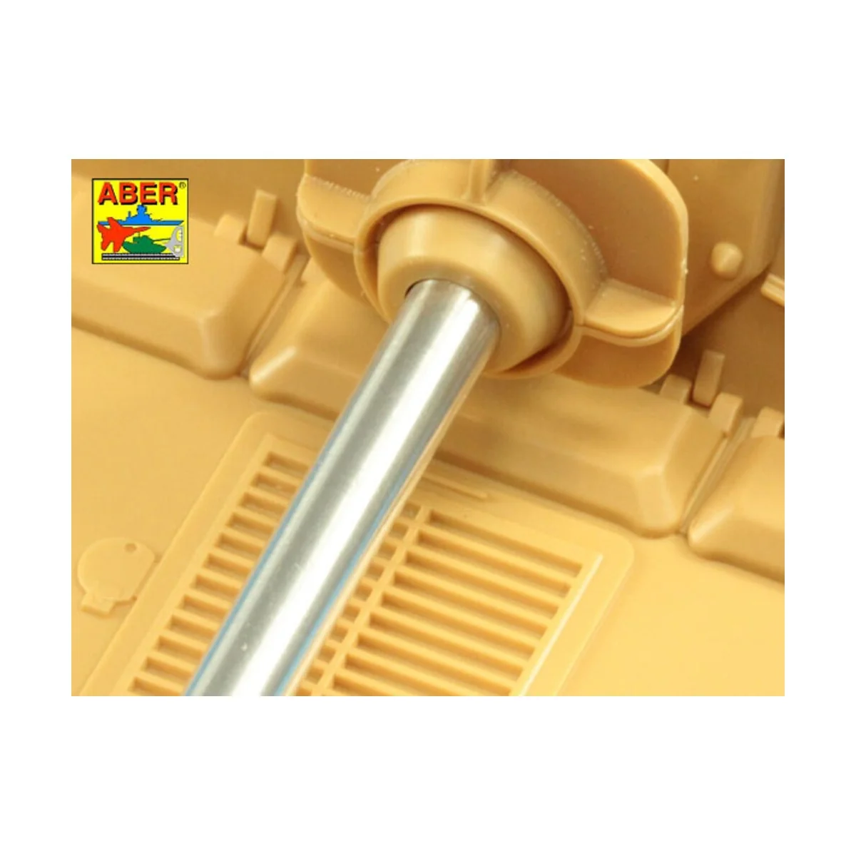 German 88mm Pak 43/2 L/71 barrel for Sd.Kfz.184 Elefant, 1/48 - Abe...