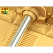 German 88mm Pak 43/2 L/71 barrel for Sd.Kfz.184 Elefant, 1/48 - Abe...