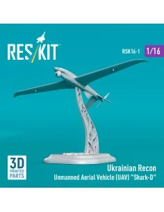 Ukrainian Recon Unmanned Aerial Vehicle (UAV) Shark-D (3D Printed) ... 2