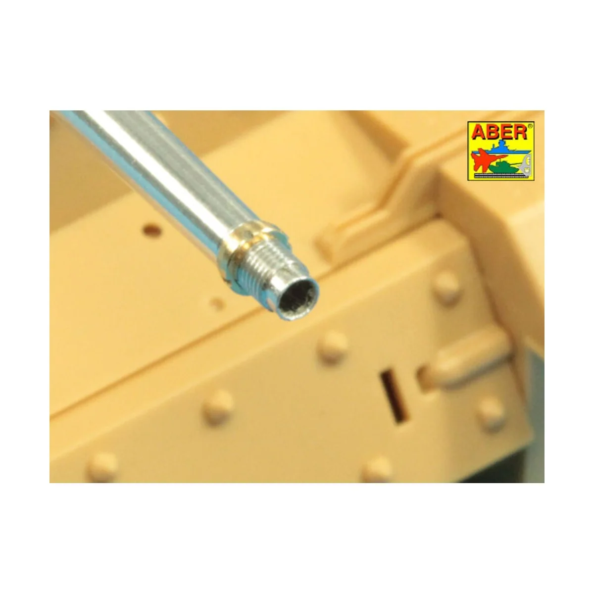 German 88mm Pak 43/2 L/71 barrel for Sd.Kfz.184 Elefant, 1/48 - Abe...