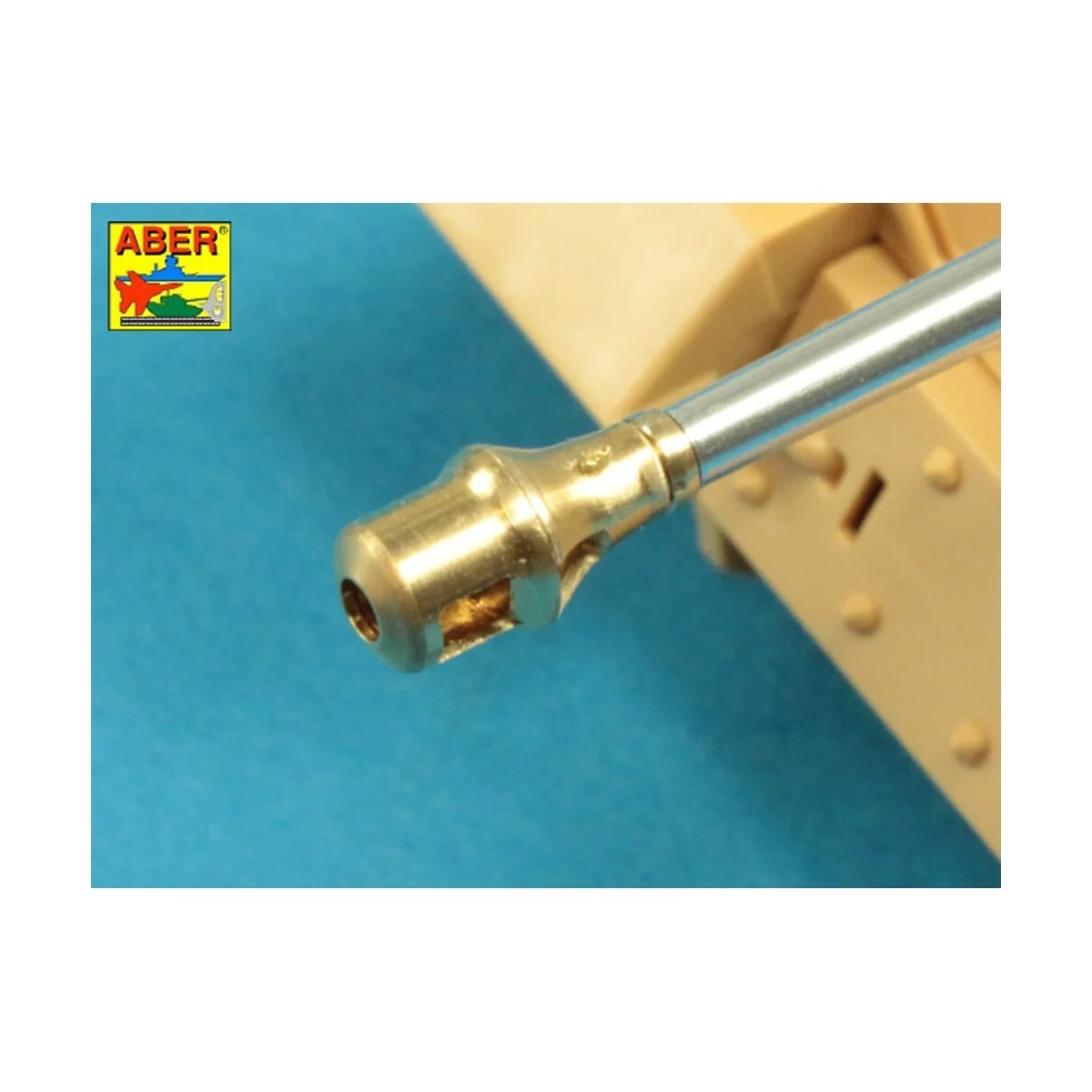 German 88mm Pak 43/2 L/71 barrel for Sd.Kfz.184 Elefant, 1/48 - Abe...