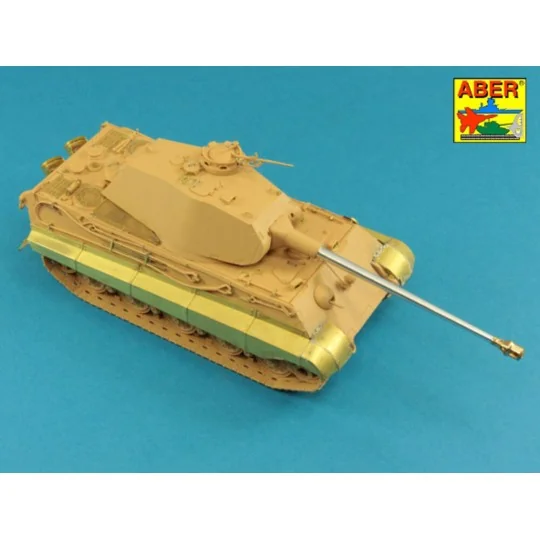 Barrel for German 8, 8cm Kw.K 43/2 L/71 (one part) gun used on King...