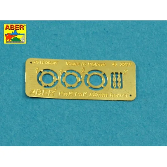 Barrel for German 8,8cm Kw.K 43/2 L/71 (one part) gun used on King ...