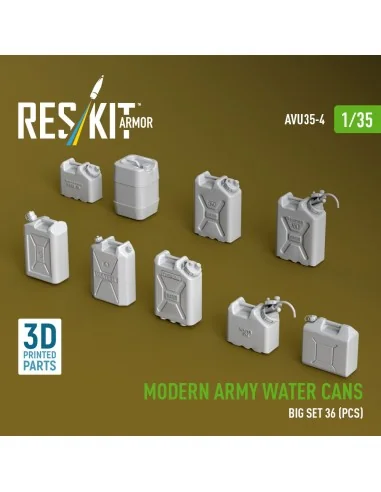 Modern army water cans, big set (3D Printed), 1/35 - ResKit Models ...