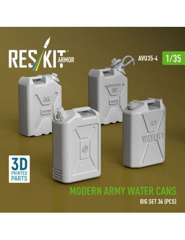 Modern army water cans, big set (3D Printed), 1/35 - ResKit Models ...