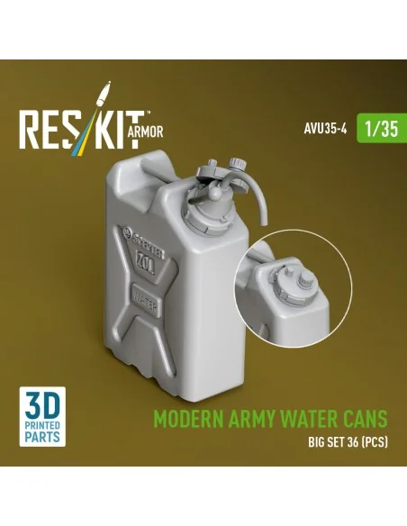 Modern army water cans, big set (3D Printed), 1/35 - ResKit Models ...