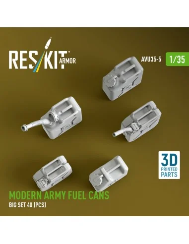 Modern army fuel cans, big set (3D Printed), 1/35 - ResKit Models A...