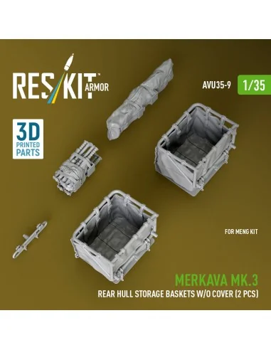 [NO_DESC] Merkava Mk.3 rear hull storage baskets w/o cover (2 pcs) ...