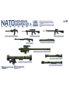 NATO Individual Weapon Set A(A kit incl.2 pcs of each weapon, 1/35 ...