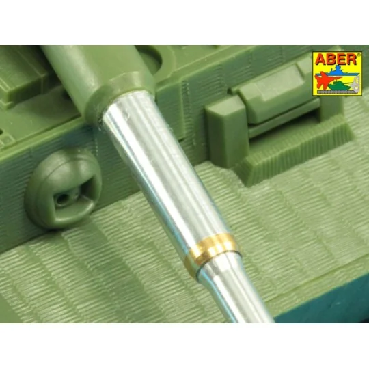 German 88 mm KwK 36 L/56 Tiger I Late Barrel - Aber Models 48 L-38