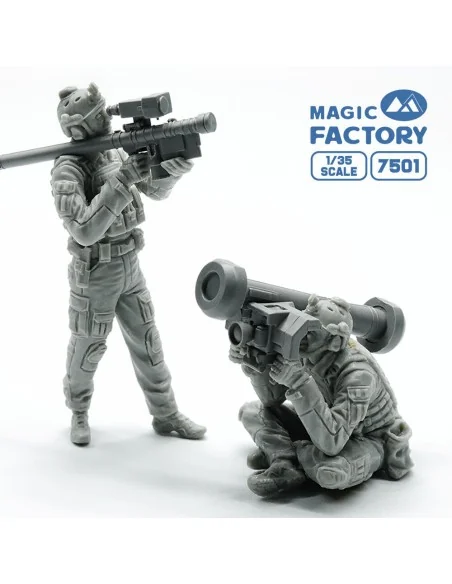 Stinger/Javelin Operators Set (Resin), 1/35 - Magic Factory 7501