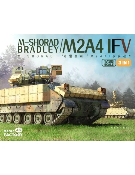 M-Shorad M2A4 Bradley IFV(3-in-1), 1/35 - Magic Factory 2004