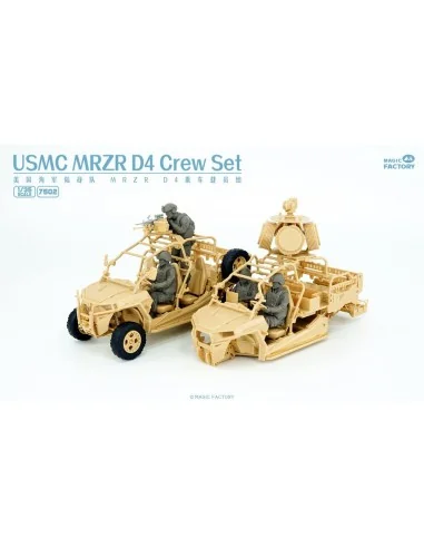 1/35 USMC MRZR D4 Crew Set (Resin), 1/35 - Magic Factory 7502