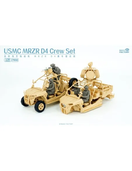 1/35 USMC MRZR D4 Crew Set (Resin), 1/35 - Magic Factory 7502