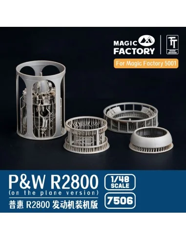 [NO_DESC] 1/48 P&W R2800 Engine Separate Display Version Set 2, 1/4...