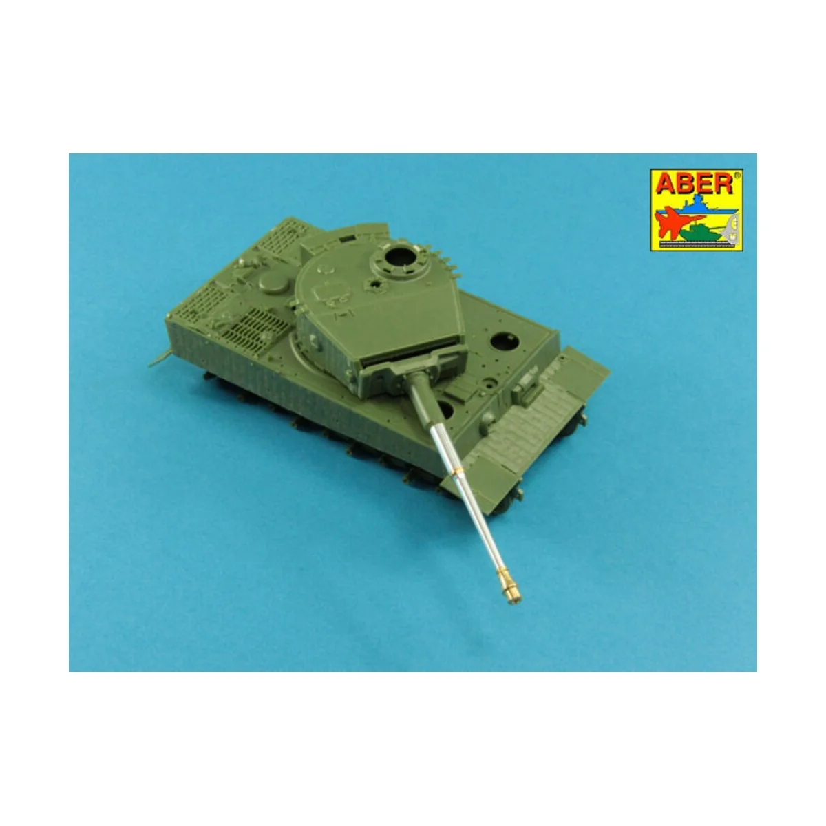 German 88 mm KwK 36 L/56 Tiger I Late Barrel - Aber Models 48 L-38