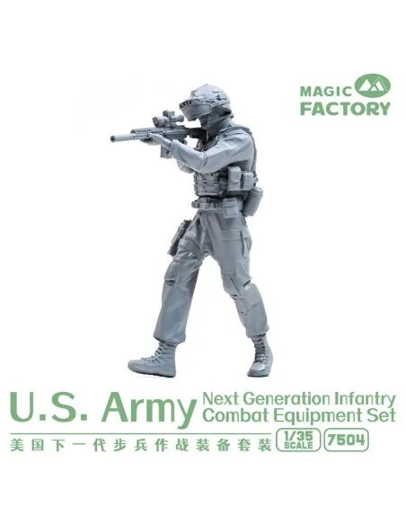 U.S.Army Next Generation Infantry Combat Equipment Resin Set, 1/35 ...
