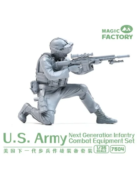 U.S.Army Next Generation Infantry Combat Equipment Resin Set, 1/35 ...