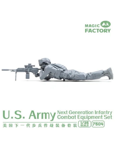 U.S.Army Next Generation Infantry Combat Equipment Resin Set, 1/35 ...
