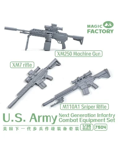 U.S.Army Next Generation Infantry Combat Equipment Resin Set, 1/35 ...
