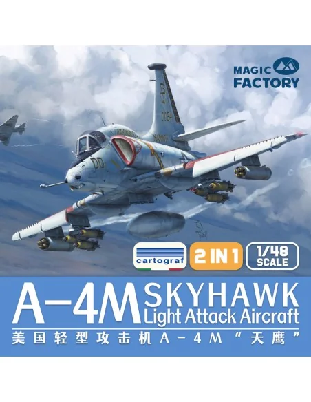 [NO_DESC] A-4M Skyhawk Light Attack Aircraft, 1/48 - Magic Factory ...
