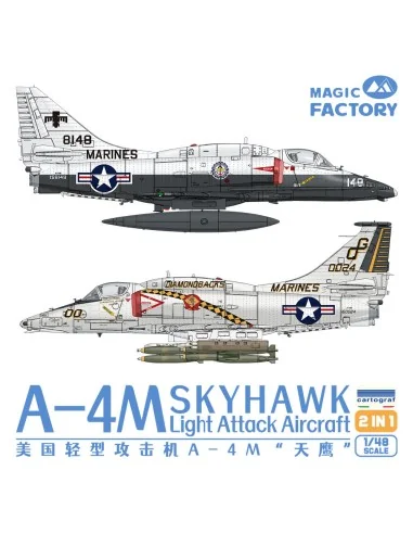A-4M Skyhawk Light Attack Aircraft, 1/48 - Magic Factory 5002