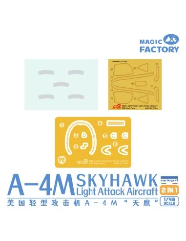 A-4M Skyhawk Light Attack Aircraft, 1/48 - Magic Factory 5002