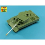 German 88 mm KwK 36 L/56 Tiger I Late Barrel - Aber Models 48 L-38
