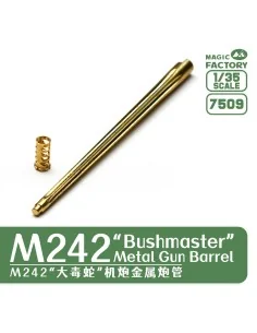 M242 Bushmaster Metal Gun Barrel Set, 1/35 - Magic Factory 7509