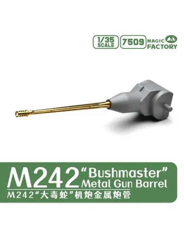 M242 Bushmaster Metal Gun Barrel Set, 1/35 - Magic Factory 7509