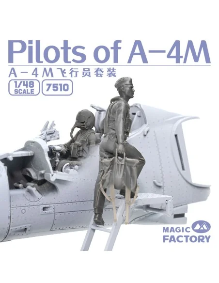 Pilots of A-4M, 1/48 - Magic Factory 7510