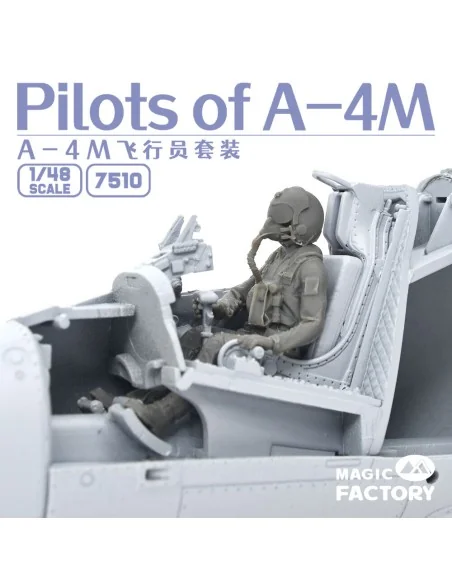 Pilots of A-4M, 1/48 - Magic Factory 7510