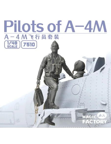 Pilots of A-4M, 1/48 - Magic Factory 7510