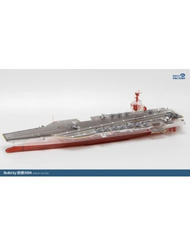 Clear Painted Colorful U.S. Navy Gerald R. Ford-class aircraft carr...