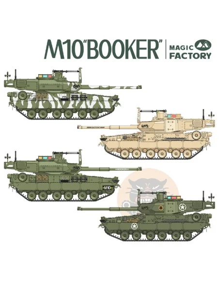 [NO_DESC] U.S. Combat Vehicle M10 Booker, 1/35 - Magic Factory 2008